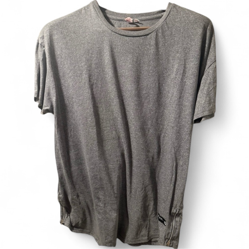 Men's Gray Long T-shirt size XL